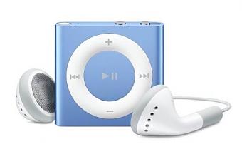 iPod shuffle 2 GB blue